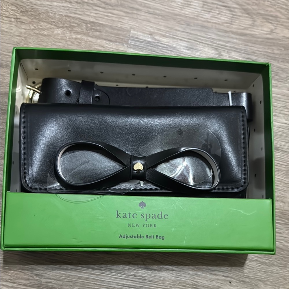 NIB Kate Spade Black Belt Bag